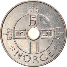 Coin, Norway, Harald V, Krone, 2006, AU(55-58), Copper-nickel, KM:462