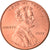 Moneta, USA, Lincoln Cent, 2012, Philadelphia, AU(55-58), Miedź