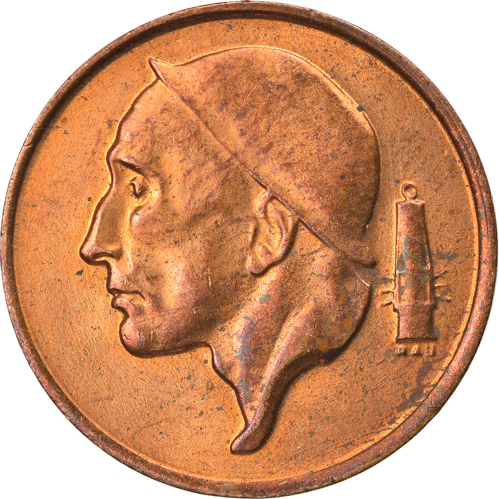 Coin, Belgium, Baudouin I, 50 Centimes, 1976, AU(55-58), Bronze, KM:149.1