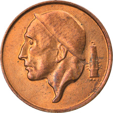 Moneta, Belgia, Baudouin I, 50 Centimes, 1976, AU(55-58), Bronze, KM:149.1
