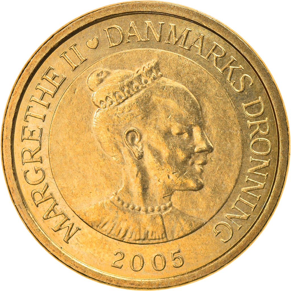 Monnaie, Danemark, Margrethe II, 10 Kroner, 2005, Copenhagen, TTB+