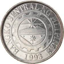 Coin, Philippines, Piso, 2017, AU(55-58), Copper Plated Steel, KM:269a