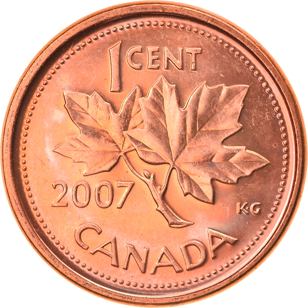 Coin, Canada, Cent, 2007, Ottawa, AU(55-58), Copper Plated Steel, KM:490a