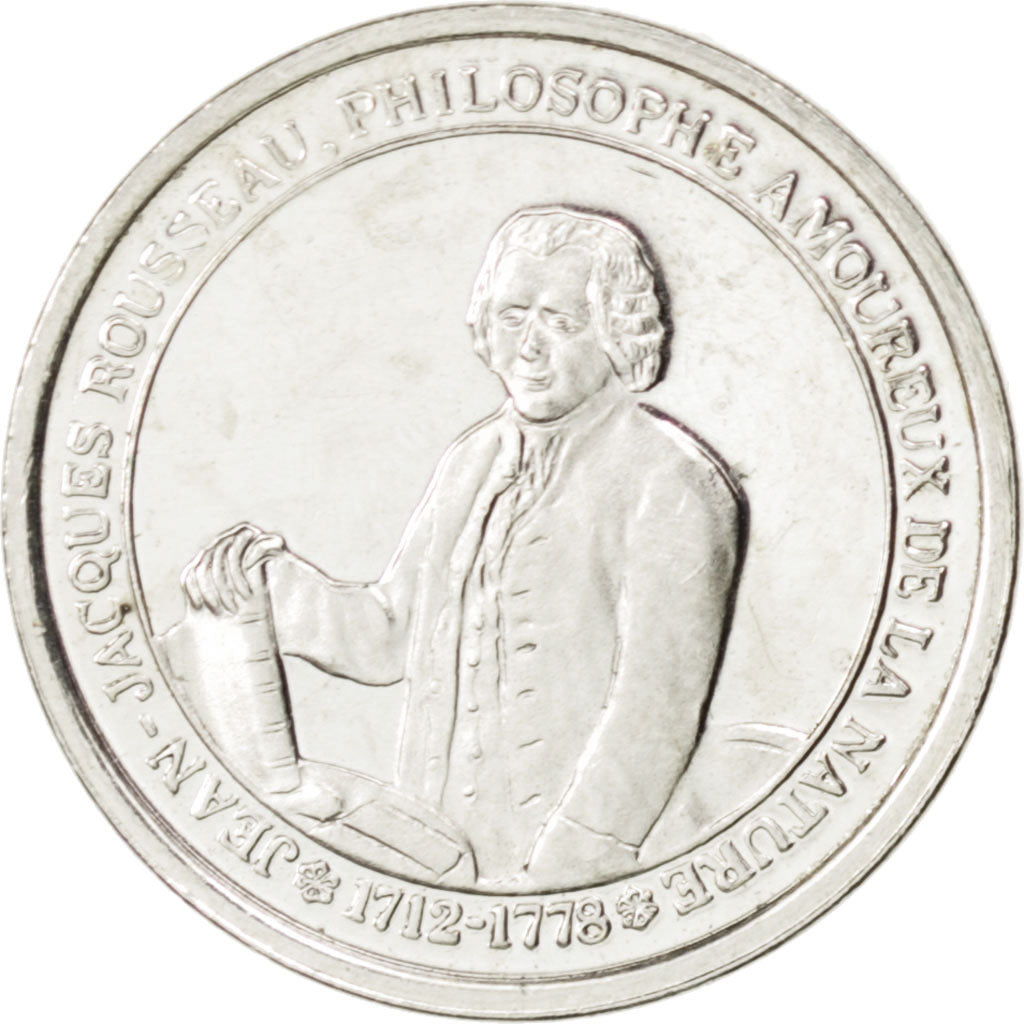 FRANCE, History, The Fifth Republic, Medal, MS(63), Silver, 13, 1.70