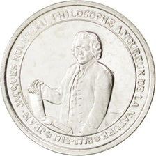 FRANCE, History, The Fifth Republic, Medal, MS(63), Silver, 13, 1.70