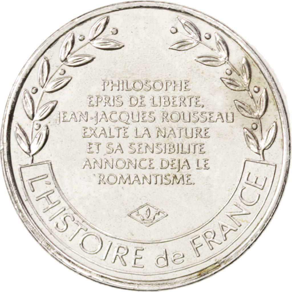 FRANCE, History, The Fifth Republic, Medal, MS(63), Silver, 13, 1.70
