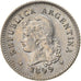 Coin, Argentina, 10 Centavos, 1899, AU(55-58), Copper-nickel, KM:35
