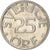 Coin, Sweden, Carl XVI Gustaf, 25 Öre, 1982, EF(40-45), Copper-nickel, KM:851