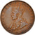 Coin, Australia, George V, Penny, 1933, EF(40-45), Bronze, KM:23