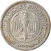 Moneda, ALEMANIA - REPÚBLICA DE WEIMAR, 50 Reichspfennig, 1927, Berlin, MBC+