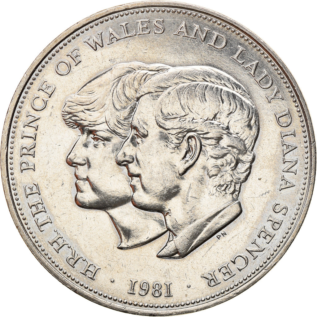 Coin, Great Britain, Elizabeth II, 25 New Pence, 1981, AU(50-53), Copper-nickel
