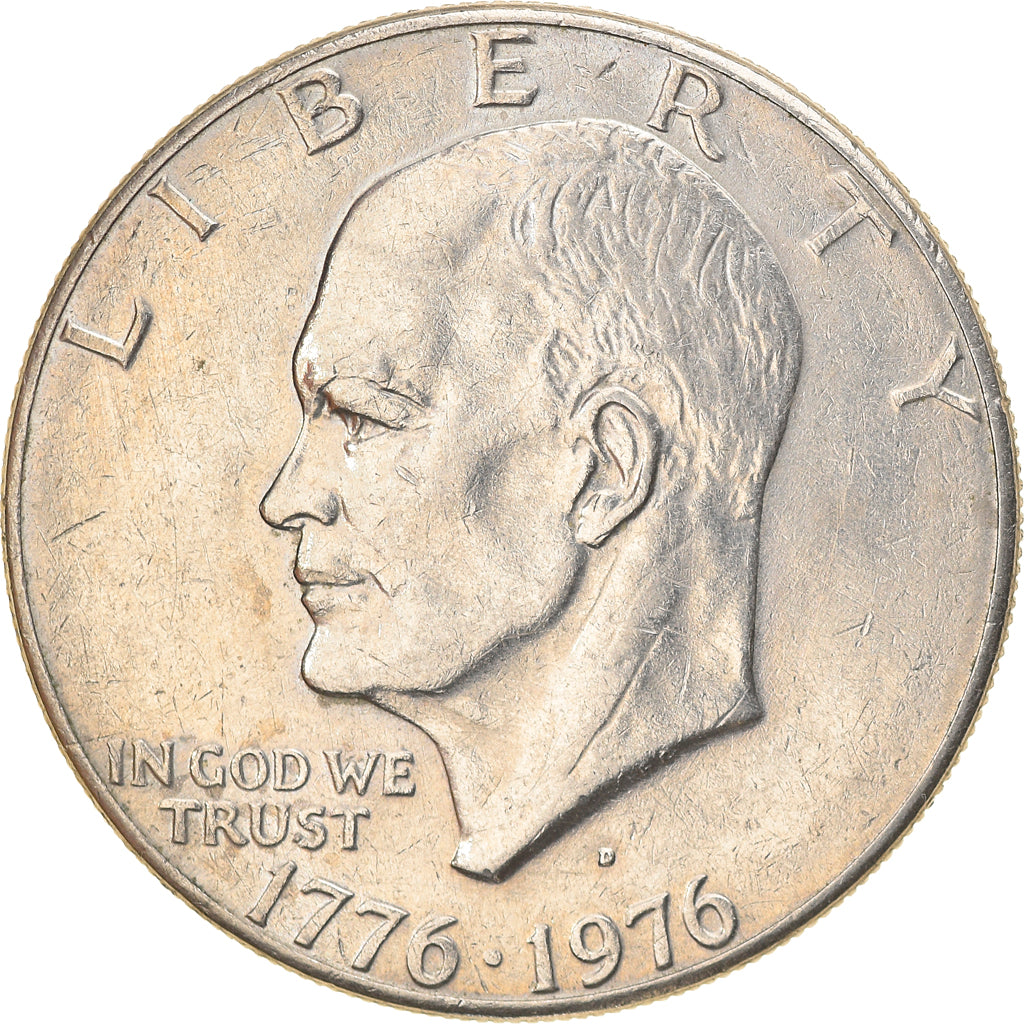 Coin, United States, Dollar, 1976, Philadelphia, AU(55-58), Copper-Nickel Clad