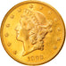 Moneta, Stati Uniti, $20, Double Eagle, 1899, San Francisco, BB+, Oro, KM:74.3