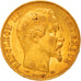 Moneda, Francia, Napoléon III, 20 Francs, 1857, Paris, MBC+, Oro, KM:781.1