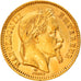 Moeda, França, Napoléon III, 20 Francs, 1865, Paris, AU(50-53), Dourado