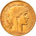 Coin, France, Marianne, 20 Francs, 1912, Paris, AU(55-58), Gold, KM:857