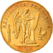 Monnaie, France, Génie, 20 Francs, 1878, Paris, TTB+, Or, Gadoury:1063, KM:825