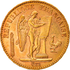 Moneta, Francia, Génie, 20 Francs, 1895, Paris, SPL-, Oro, KM:825, Gadoury:1063