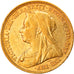 Münze, Australien, Victoria, Sovereign, 1894, Sydney, SS+, Gold, KM:13