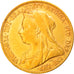 Monnaie, Grande-Bretagne, Victoria, Sovereign, 1898, TTB, Or, KM:785