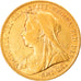 Monnaie, Grande-Bretagne, Victoria, Sovereign, 1899, TTB+, Or, KM:785
