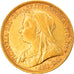 Münze, Australien, Victoria, Sovereign, 1894, Melbourne, SS+, Gold, KM:13