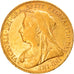 Coin, Australia, Victoria, Sovereign, 1901, Perth, AU(50-53), Gold, KM:13