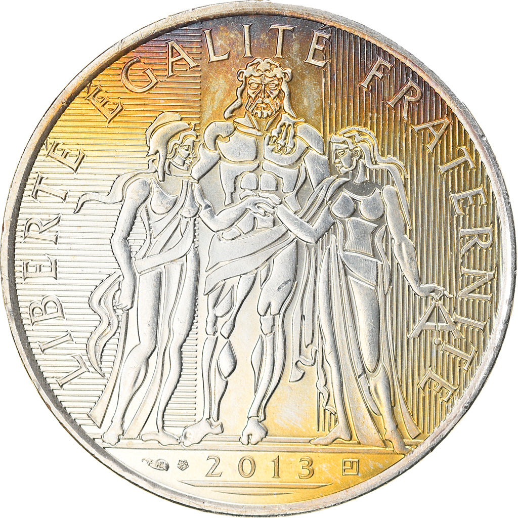 France, Hercule, 10 Euro, 2013, Paris, SUP+, Argent, Gadoury:EU590, KM:2073