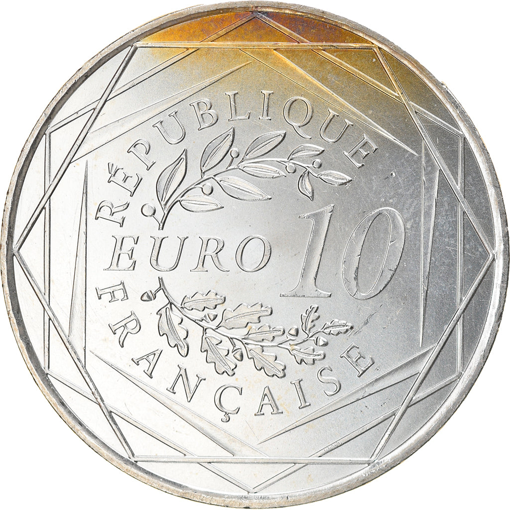 France, Hercule, 10 Euro, 2013, Paris, SUP+, Argent, Gadoury:EU590, KM:2073