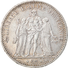 Monnaie, France, Hercule, 5 Francs, 1875, Paris, TTB, Argent, Gadoury:745a