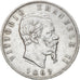 Coin, Italy, Vittorio Emanuele II, 5 Lire, 1869, Milan, EF(40-45), Silver