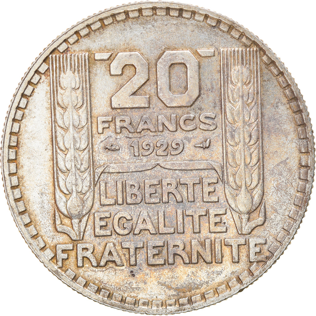 Monnaie, France, Turin, 20 Francs, 1929, Paris, TTB, Argent, Gadoury:852, KM:879