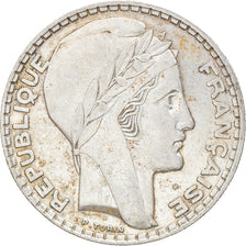 Moneta, Francja, Turin, 20 Francs, 1938, Paris, EF(40-45), Srebro, KM:879