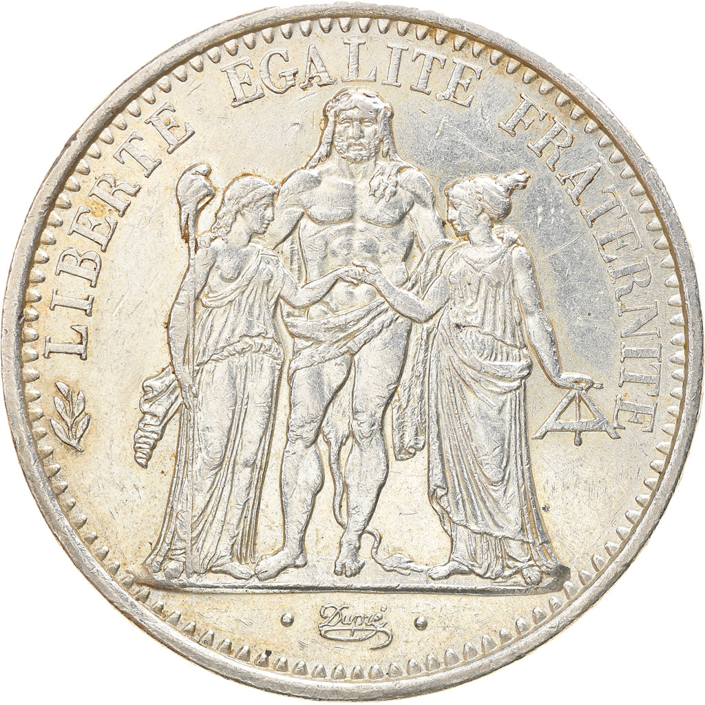 Coin, France, Hercule, 10 Francs, 1966, Paris, AU(55-58), Silver, KM:932