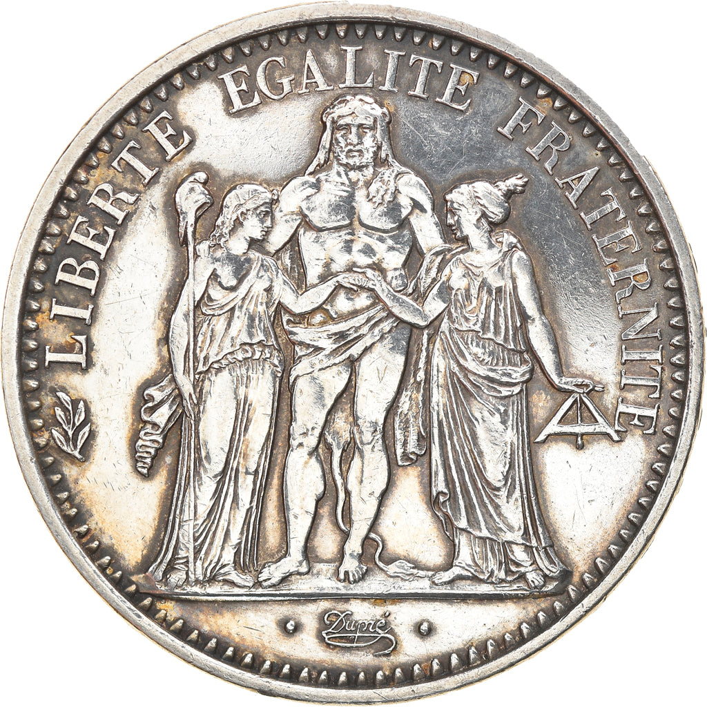 Coin, France, Hercule, 10 Francs, 1966, Paris, AU(55-58), Silver, KM:932