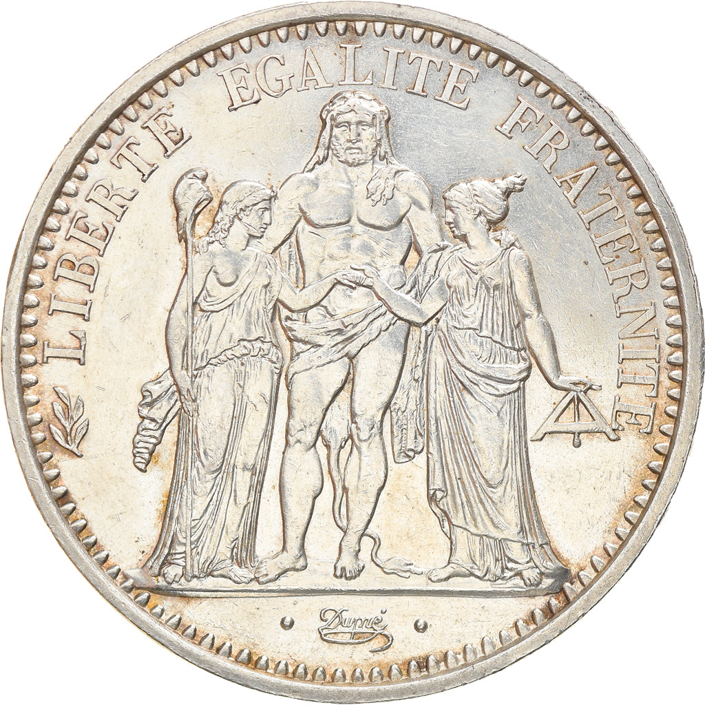 Coin, France, Hercule, 10 Francs, 1967, Paris, EF(40-45), Silver, KM:932