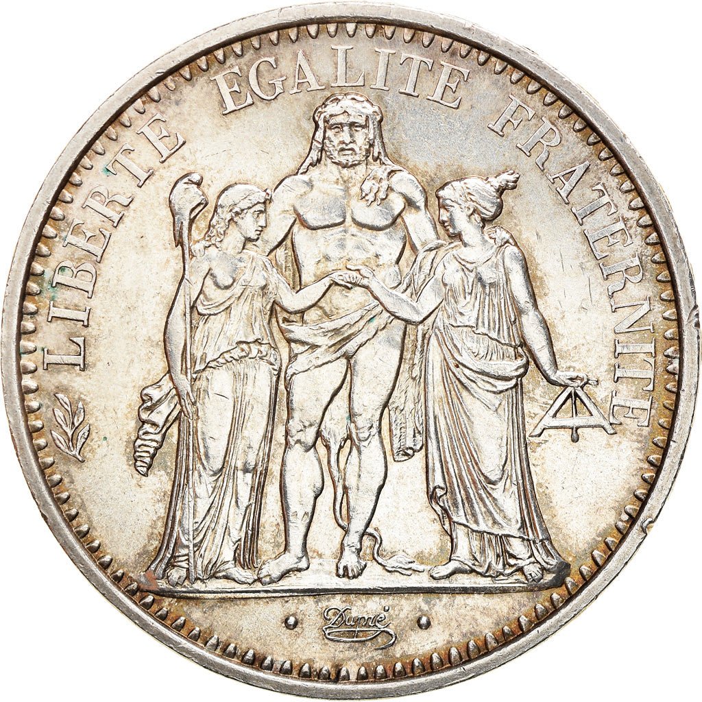 Moeda, França, Hercule, 10 Francs, 1970, Paris, AU(55-58), Prata, KM:932