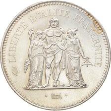 Monnaie, France, Hercule, 50 Francs, 1975, Paris, SUP, Argent, Gadoury:882