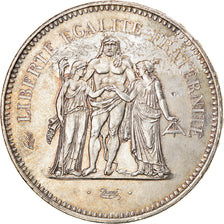 Monnaie, France, Hercule, 50 Francs, 1977, Paris, SUP, Argent, Gadoury:882