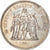 Munten, Frankrijk, Hercule, 50 Francs, 1977, Paris, PR, Zilver, KM:941.1