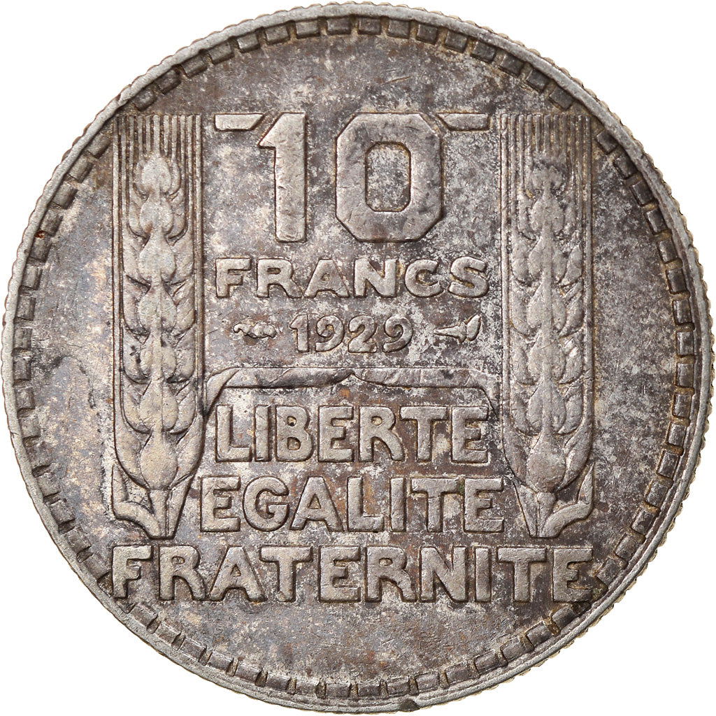 Münze, Frankreich, Turin, 10 Francs, 1929, Paris, SS+, Silber, KM:878