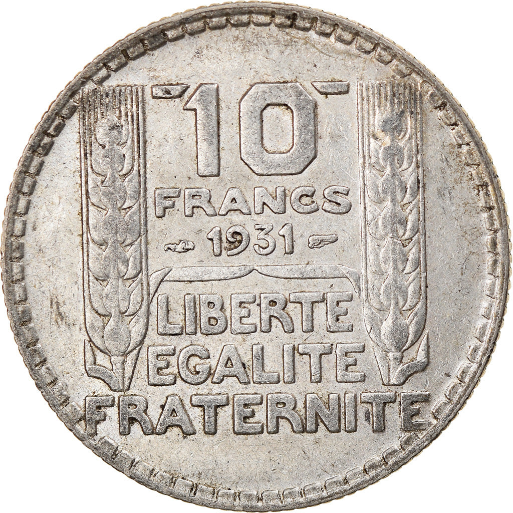 Münze, Frankreich, Turin, 10 Francs, 1931, Paris, SS+, Silber, KM:878