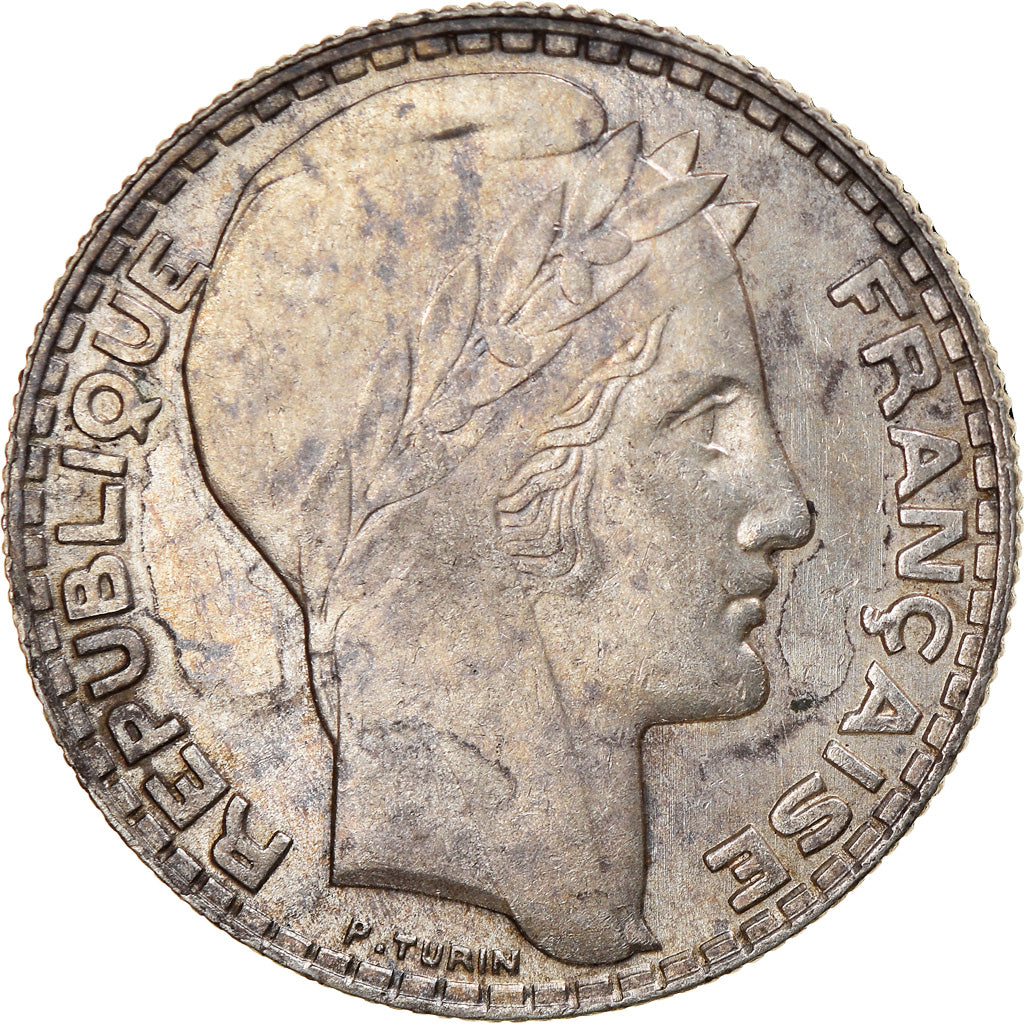 Münze, Frankreich, Turin, 10 Francs, 1932, Paris, VZ, Silber, KM:878