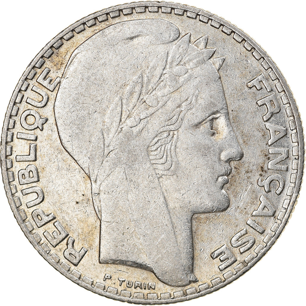 Coin, France, Turin, 10 Francs, 1933, Paris, EF(40-45), Silver, KM:878