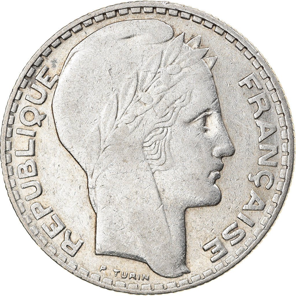 Coin, France, Turin, 10 Francs, 1933, Paris, EF(40-45), Silver, KM:878