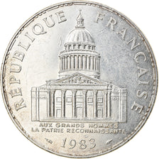 Munten, Frankrijk, Panthéon, 100 Francs, 1983, Paris, ZF+, Zilver, KM:951.1