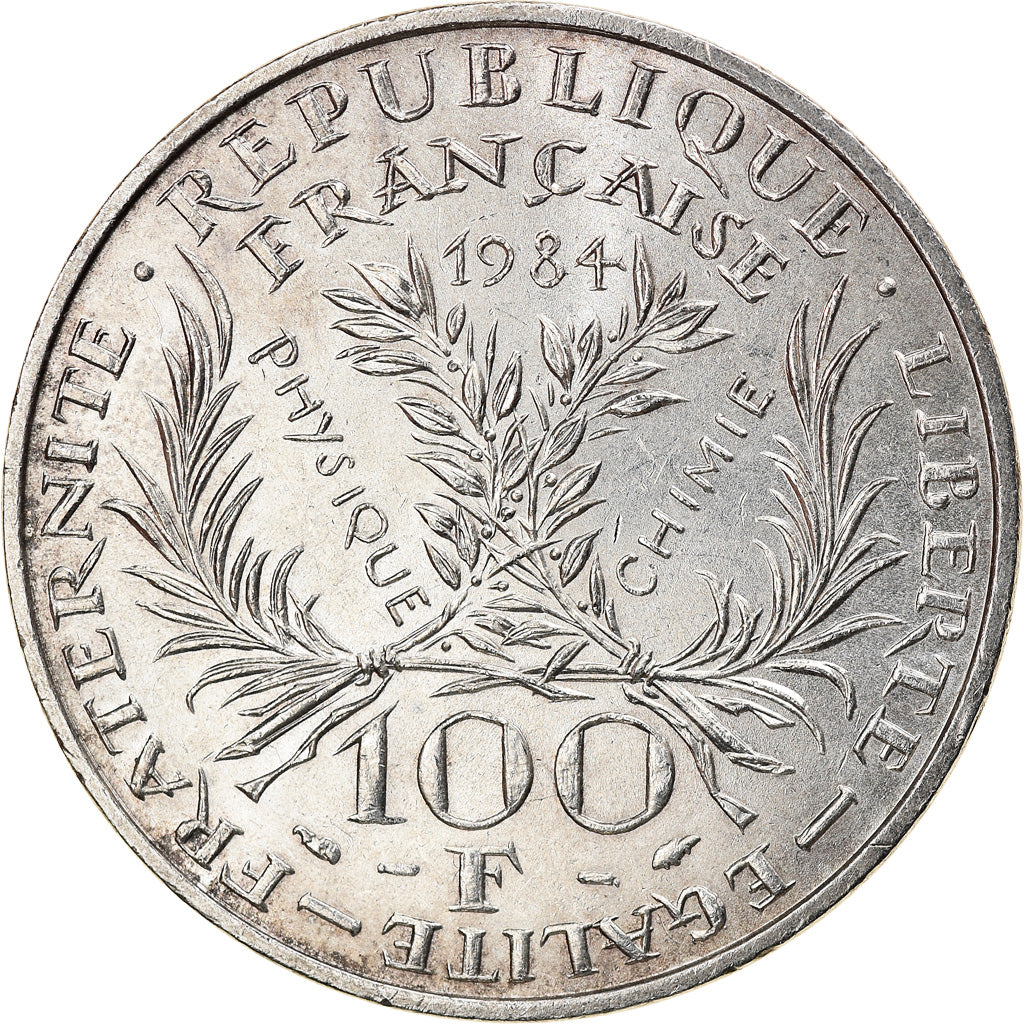 Münze, Frankreich, Marie Curie, 100 Francs, 1984, VZ, Silber, KM:955