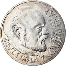 Moneta, Francja, Germinal, 100 Francs, 1985, AU(55-58), Srebro, KM:957