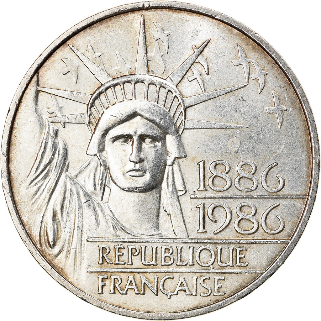 Monnaie, France, Statue de la Liberté, 100 Francs, 1986, SUP, Argent