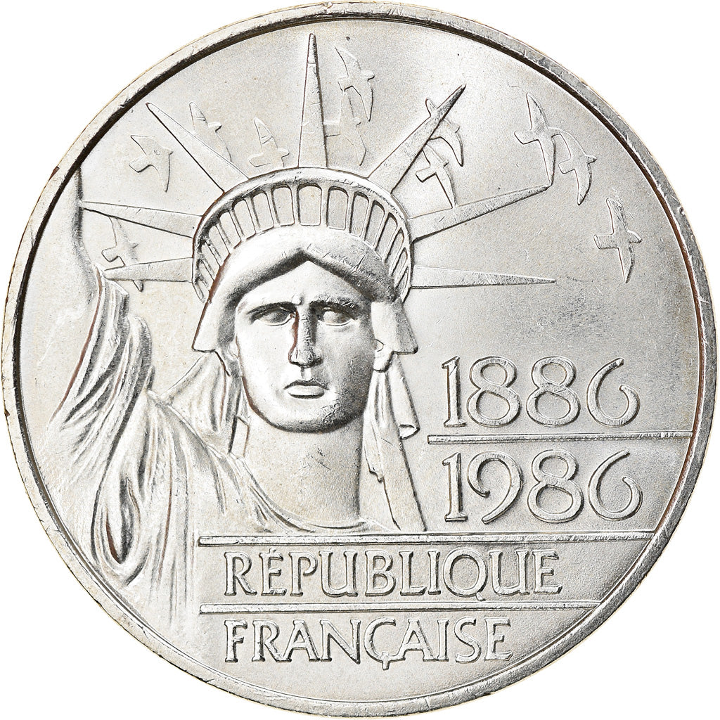 Monnaie, France, Statue de la Liberté, 100 Francs, 1986, SUP, Argent